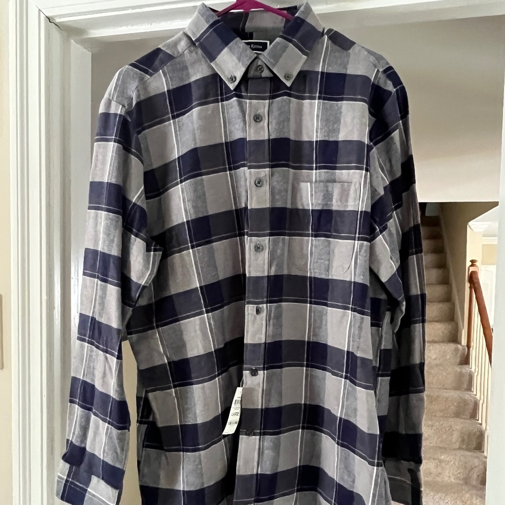 NWT Plaid Men’s Shirt